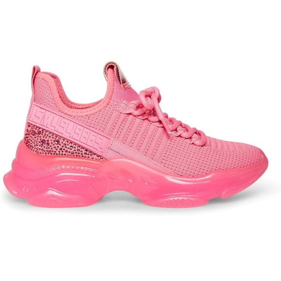 Steve Madden Maxima Hot Pink Rhinestone SMNY90 - Picture 2 of 7